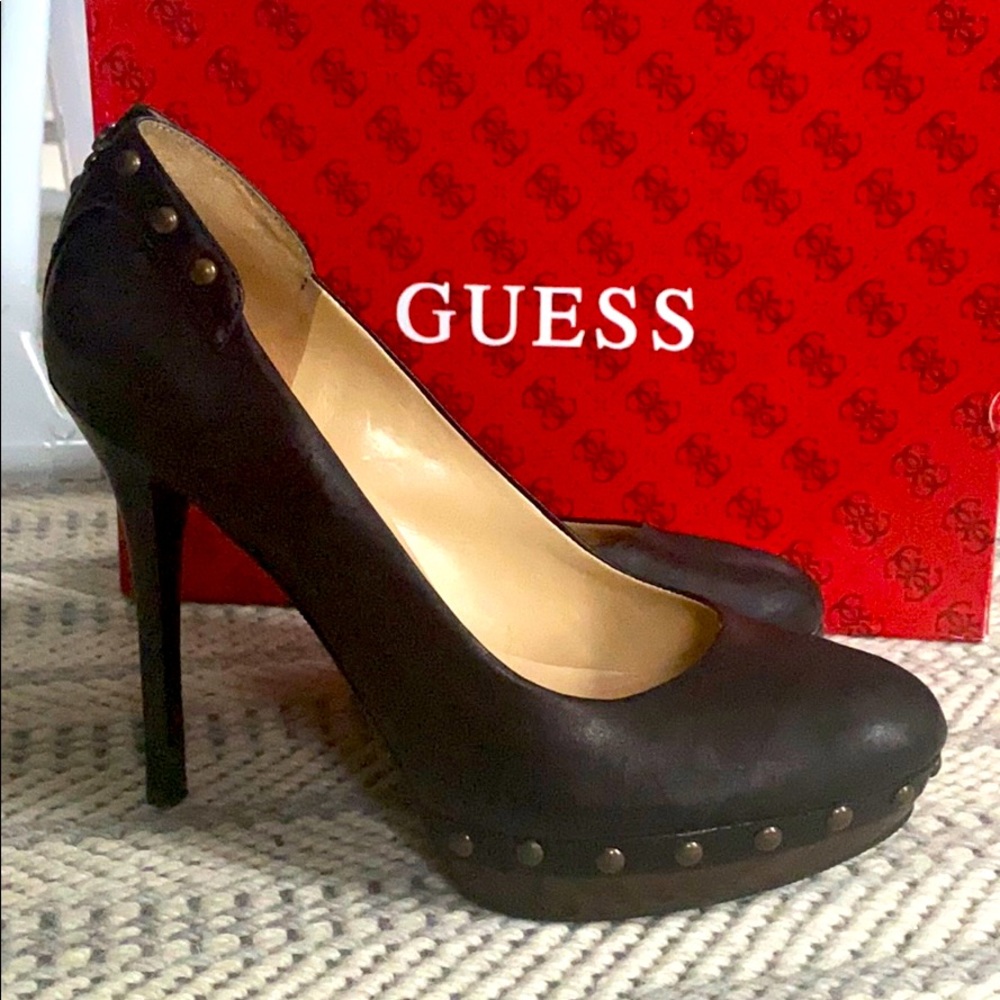 Guess platform heels